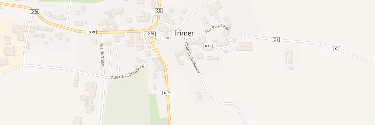 Plan du 5035 Le Bourg à Trimer