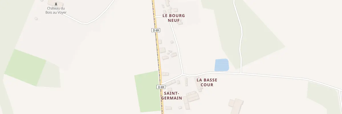 Plan du 5109 Saint Germain à Lohéac