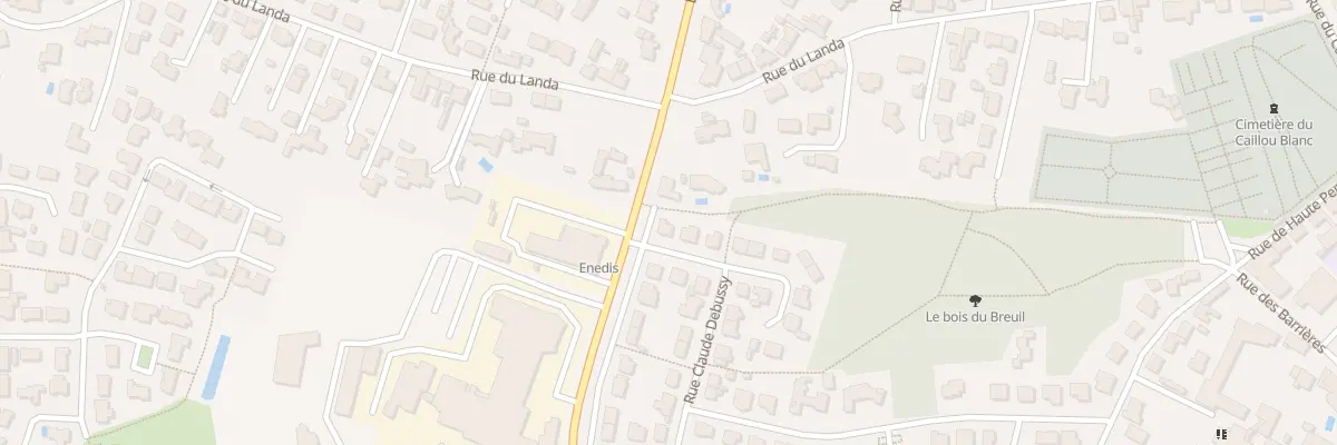 Plan du 1 Rue andré messager à Challans