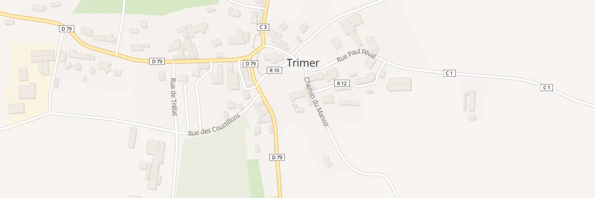 Plan du 2 Che du Manoir à Trimer