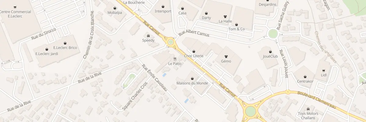 Plan du 155 Rue carnot à Challans