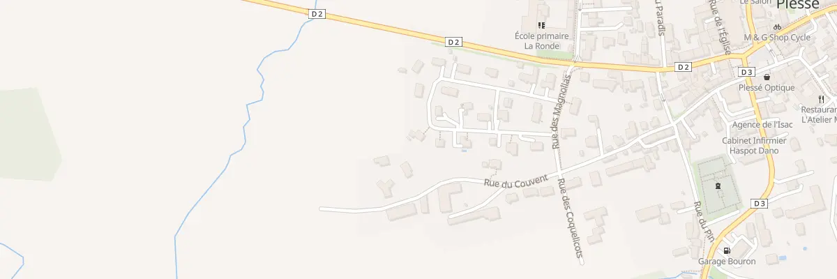 Plan du 18 Rue de la Prairie de la Haie à Plessé
