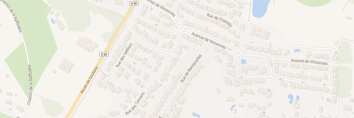 Plan du 30 Rue des tamaris à Challans