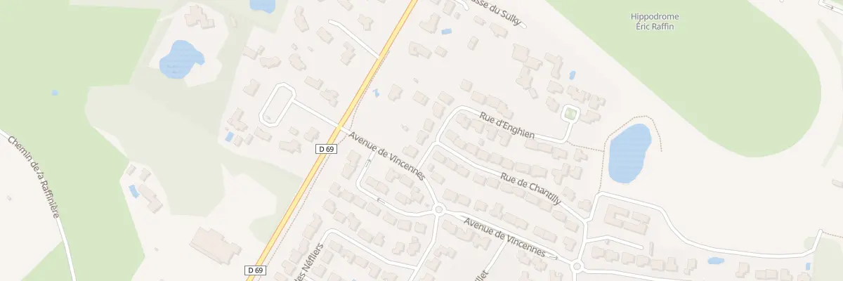 Plan du 3 Rue de chantilly à Challans