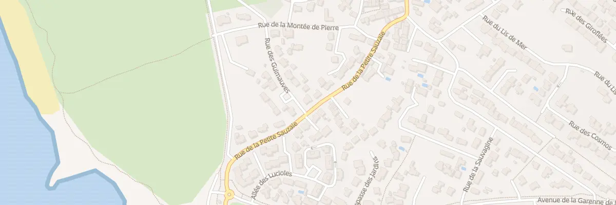 Plan du 71 Rue de la Pte Sauzaie à Bretignolles-sur-Mer