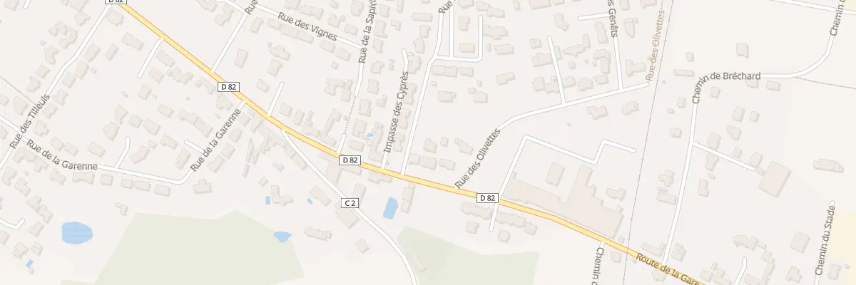 Plan du 11 Rte de la Gare à Soullans