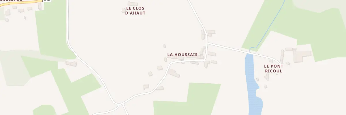 Plan du 5353 La Houssais à Mesnil-Roc’h