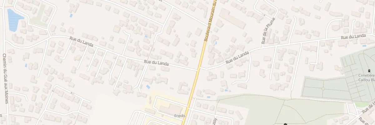 Plan du 50 Rue du landa à Challans
