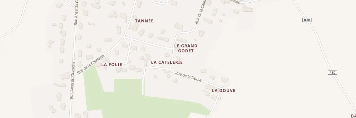 Plan du 5733 La Catelerie à Saint-Coulomb