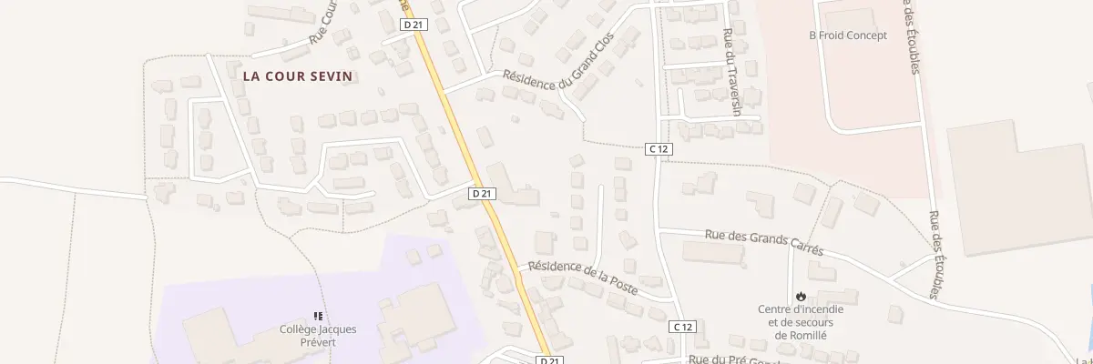 Plan du 14B Rue de la Galerne à Romillé
