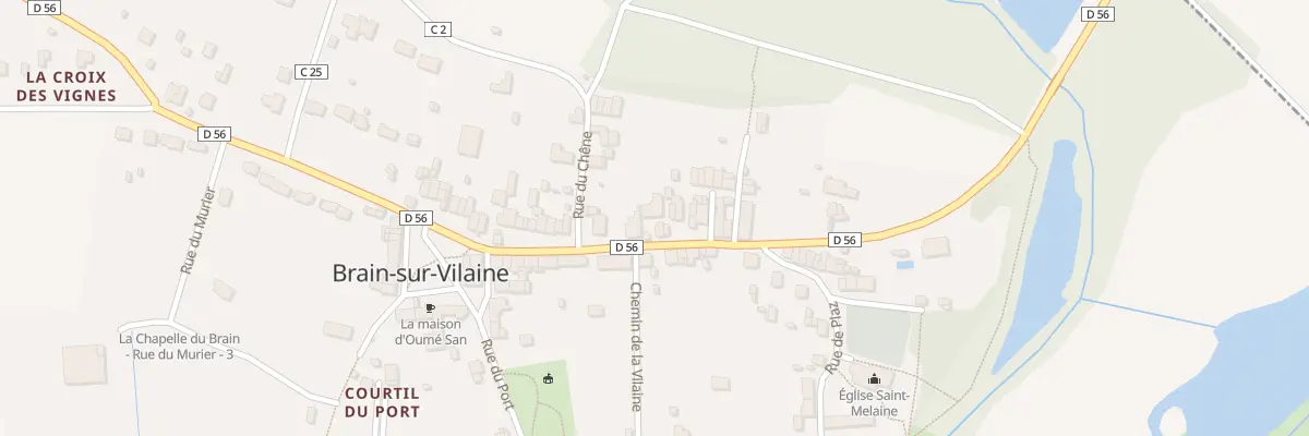 Plan du 6197 Gr Grande Rue à La Chapelle-de-Brain