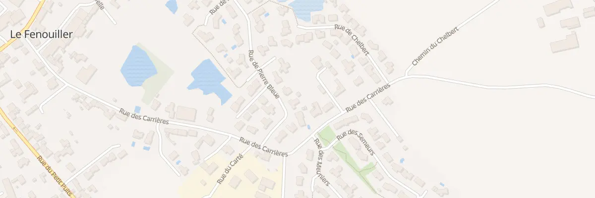 Plan du 8 Rue de la pierre bleue au Fenouiller