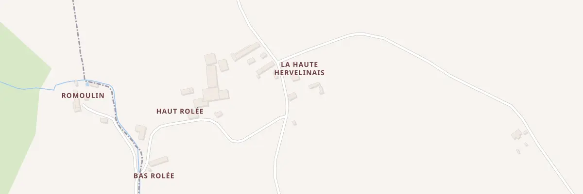 Plan du 5021 La Haute Hervelinais à Saint-Domineuc