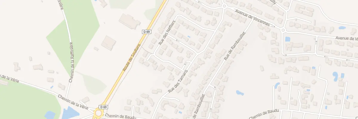 Plan du 15 Rue des tamaris à Challans
