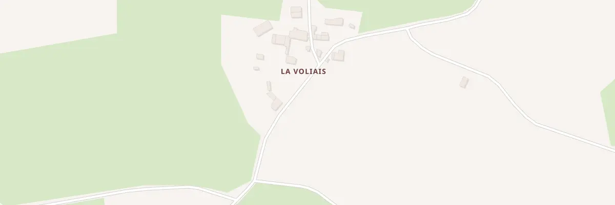 Plan du 6 La Voliais à Bouvron
