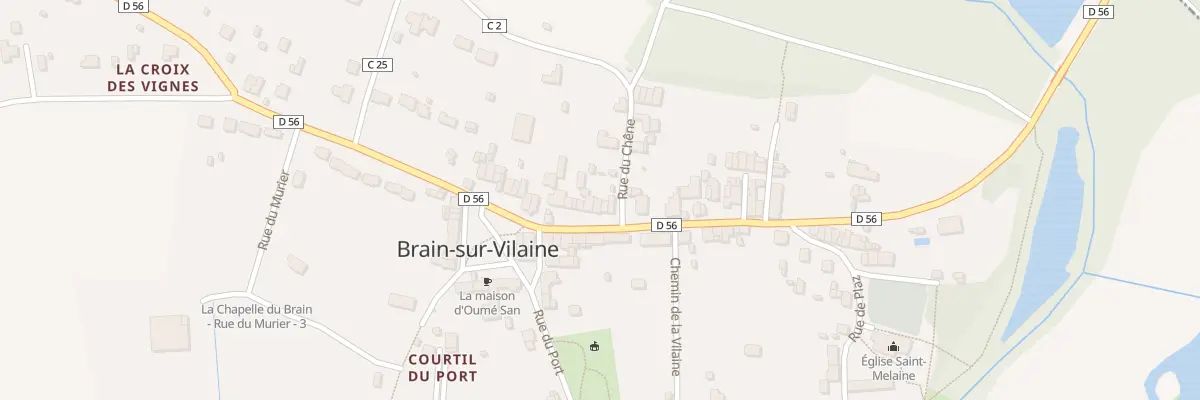 Plan du 26 Gr Grande Rue à La Chapelle-de-Brain