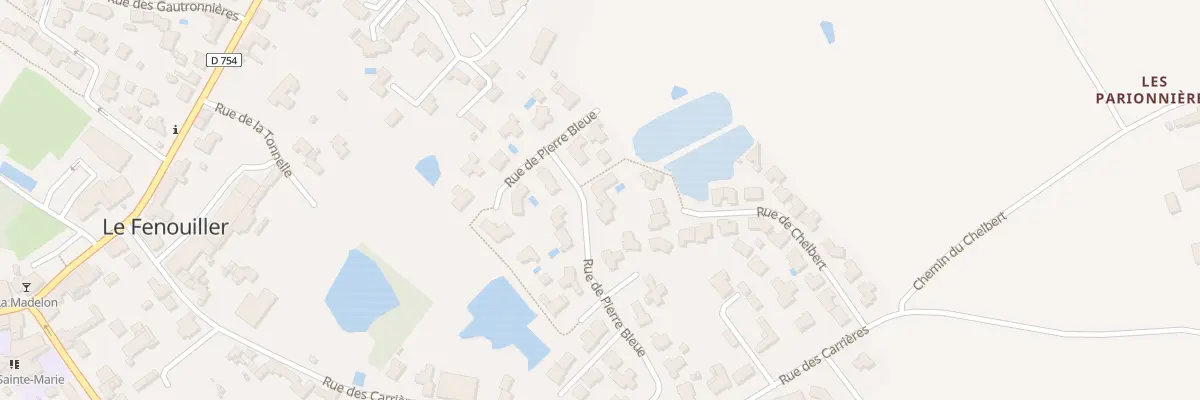 Plan du 22 Rue de la pierre bleue au Fenouiller