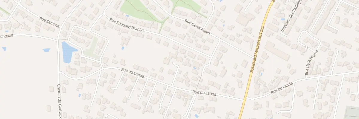 Plan du 66A Rue du landa à Challans