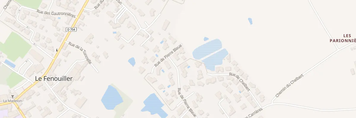 Plan du 24 Rue de la pierre bleue au Fenouiller