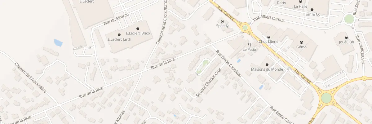 Plan du 15 Rue de la rive à Challans