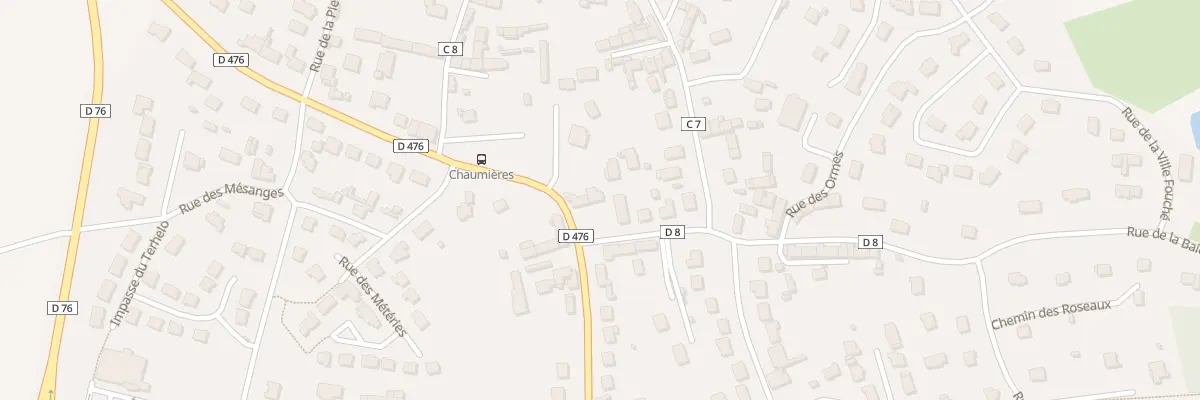 Plan du 8 Rue de la Bisquine à La Gouesnière