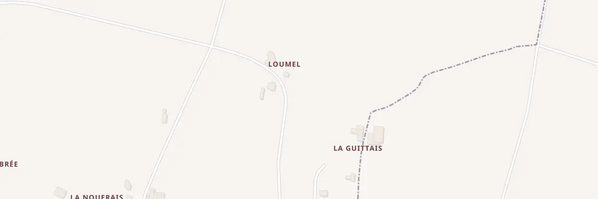Plan du 5 Loumel à Lieuron