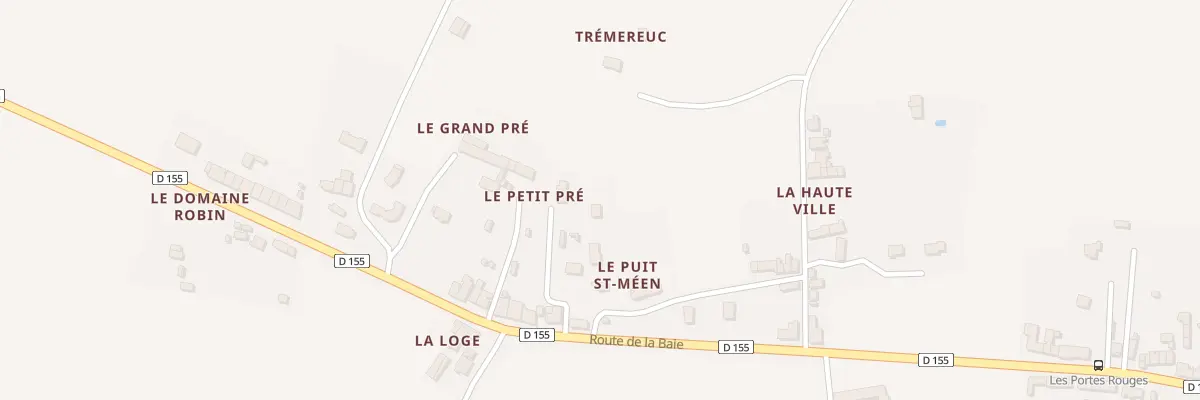 Plan du 6108 Le Puits Saint Meen à Saint-Méloir-des-Ondes
