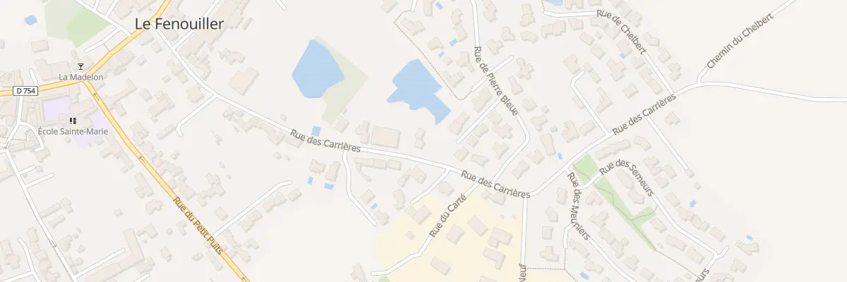Plan du 17 Rue des carrières au Fenouiller
