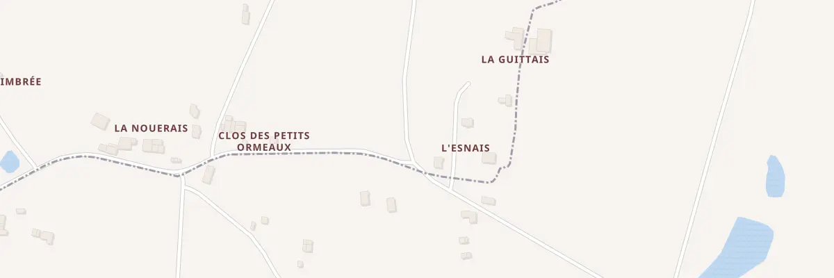 Plan du 17 Les Grands Ormeaux à Lieuron