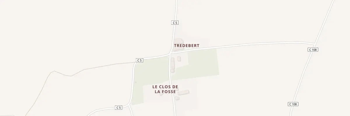 Plan du 5144 Tredebert à Cardroc