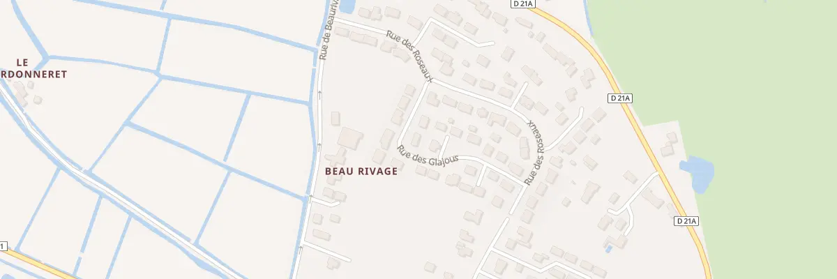 Plan du 3 Rue des Glajous à Bois-de-Céné