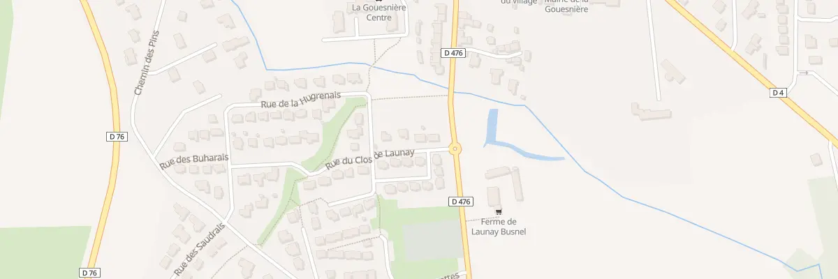 Plan du 4 Rue du Clos de Launay à La Gouesnière