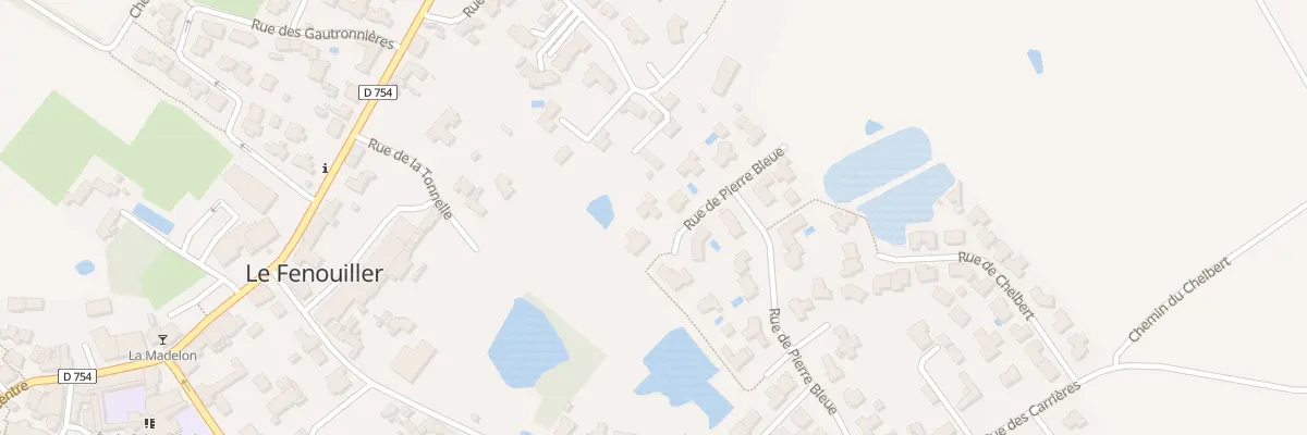 Plan du 29 Rue de la pierre bleue au Fenouiller