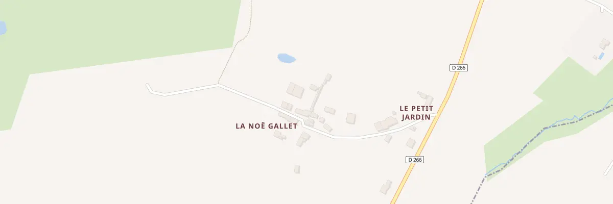 Plan du 5 La Noe Gallet à Vue