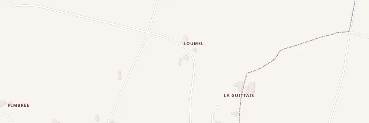 Plan du 2 Loumel à Lieuron