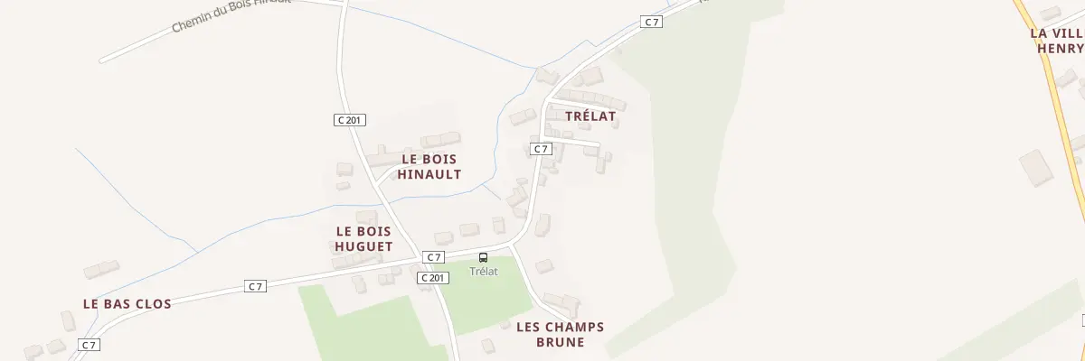 Plan du 4 Rue du Trélat à Saint-Guinoux