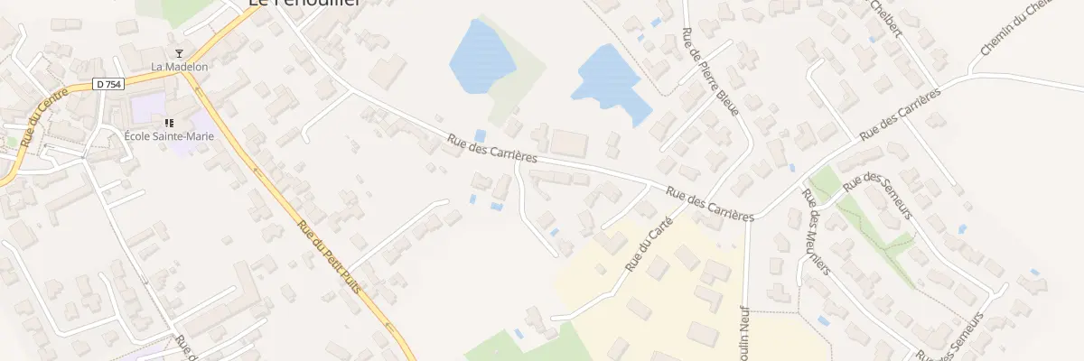 Plan du 30 Rue des carrières au Fenouiller