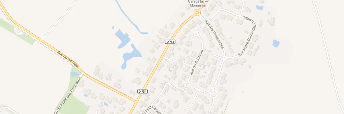Plan du 96 Rue du centre au Fenouiller
