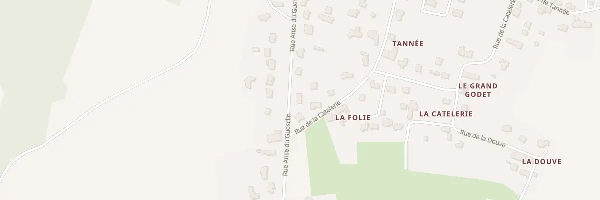Plan du 7 Rue Anse du Guesclin à Saint-Coulomb