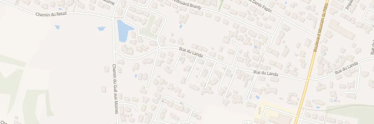 Plan du 77 Rue du landa à Challans