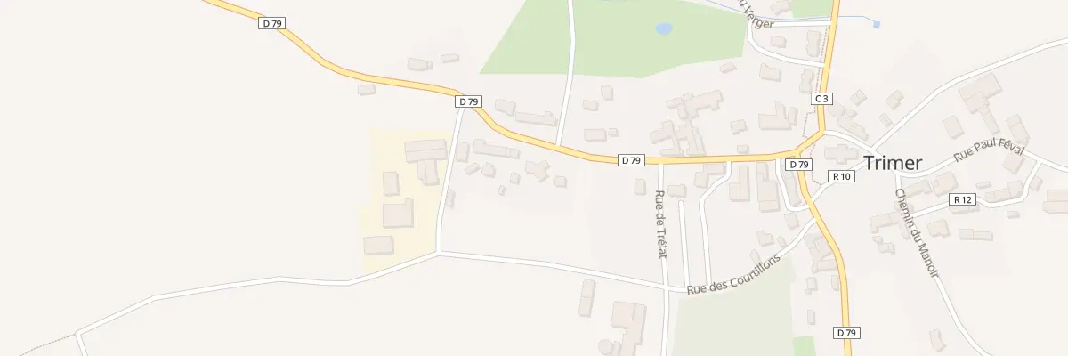 Plan du 7 Rue de la Durantais à Trimer
