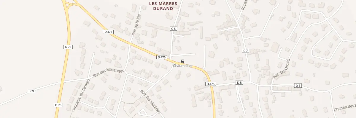 Plan du 1 Rue Simone Veil à La Gouesnière
