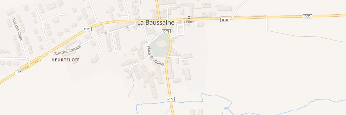 Plan du 1 Imp du Vieux Presbytère à La Baussaine