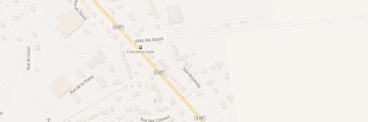 Plan du 3 Rue Broussais à Pleugueneuc