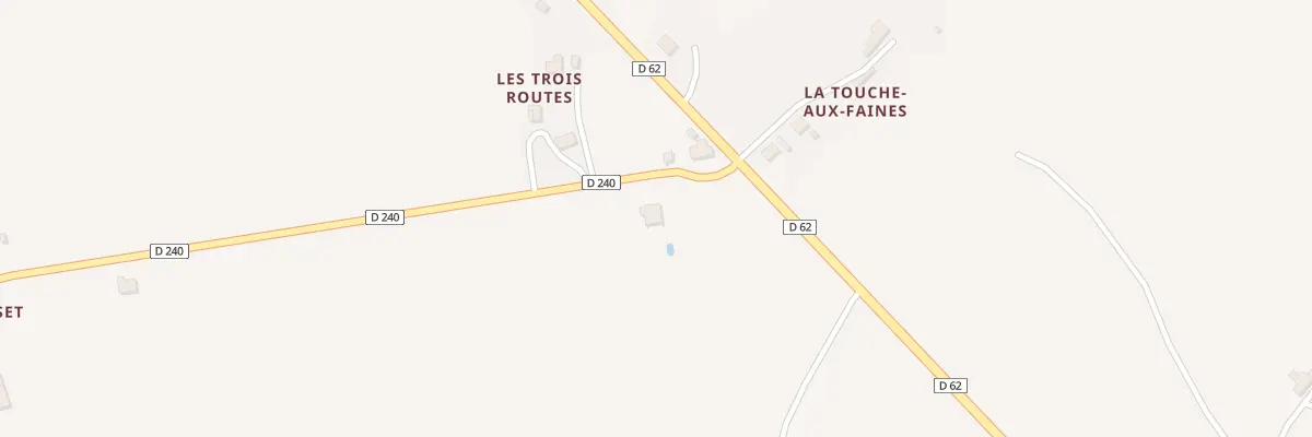 Plan du 4 Les Trois Routes à Talensac
