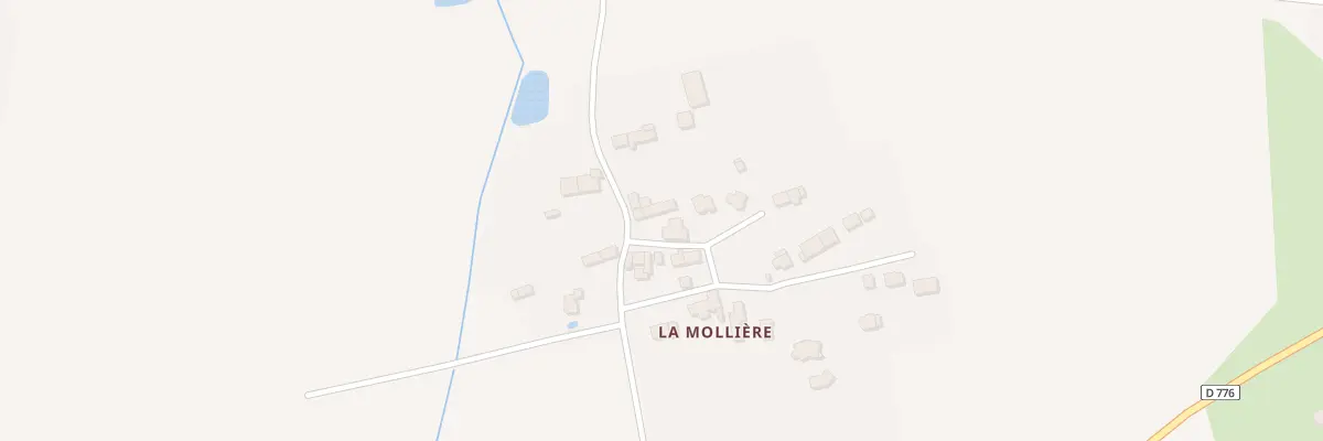 Plan du 40 La Mollière à Guignen