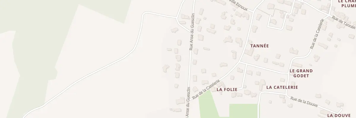 Plan du 20 Rue Anse du Guesclin à Saint-Coulomb