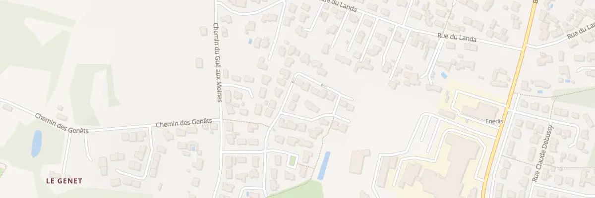Plan du 4 Rue Richard Wagner à Challans