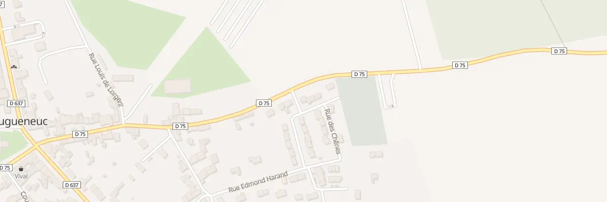 Plan du 1 Rue des Chênes à Pleugueneuc