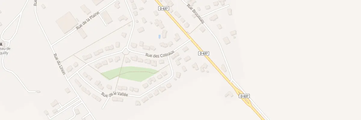 Plan du 38 Rue de la Vallée à Pleugueneuc